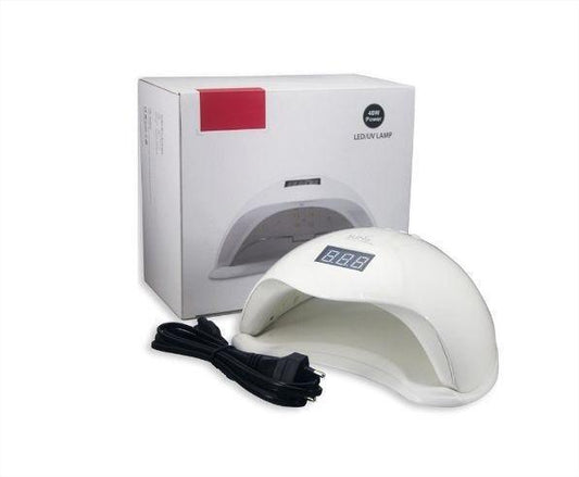 Lámpara LED/UV 48W – Pantalla Digital y Sensor Automático