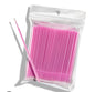 Microcepillos Rosa Desechables (Pack 100 unidades)