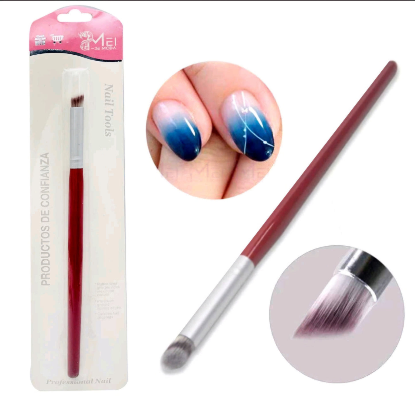 Pincel para Difuminado y Efecto Baby Boomer